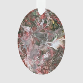 Ornamento Abstract Ornament with Gray Back