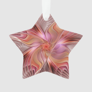 Ornamento Abstrato Angel Fantasy Fractal Art Star