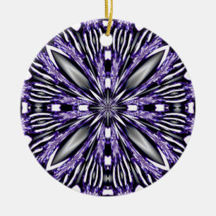 Ornamento abstrato do roxo