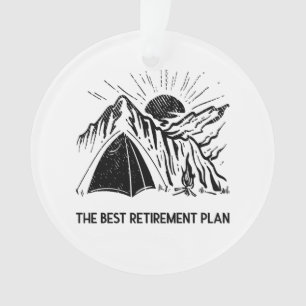 Ornamento Acampamento É O Meu Plano De Aposentação Câmera Ap