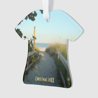 Ornamento Acesso da praia datado