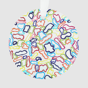 Ornamento Acriílico de Bandas de Cabelo