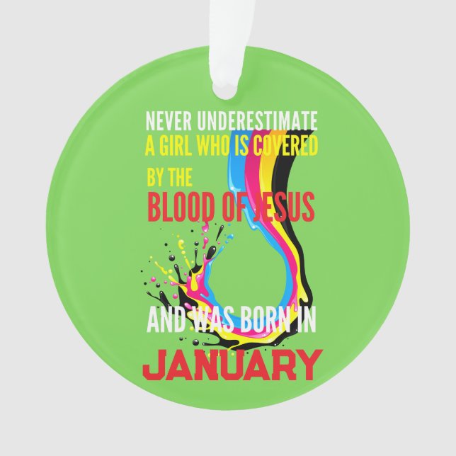 Ornamento acrílico (Frente)