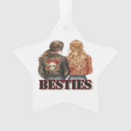Ornamento acrílico Bestie