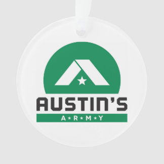 Ornamento acrílico bravo & forte