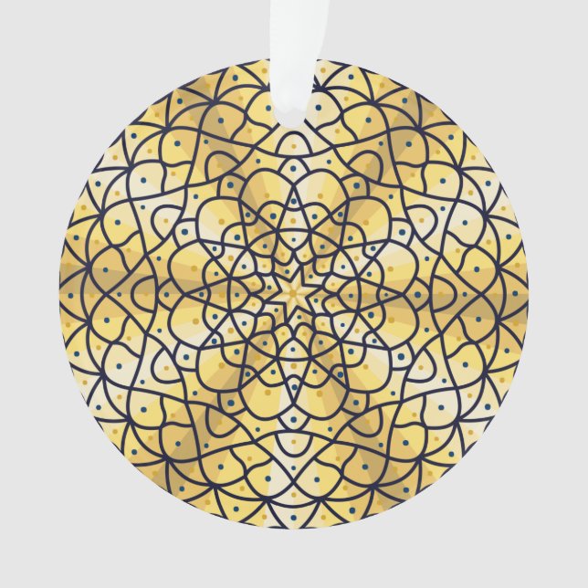 Ornamento Acrílico Celestial Sun (Frente)