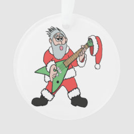 Ornamento acrílico com Papais noeis!