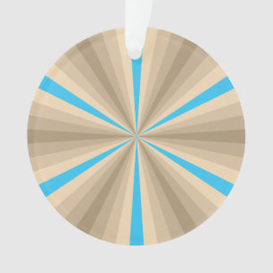 Ornamento acrílico da ilusão de verão