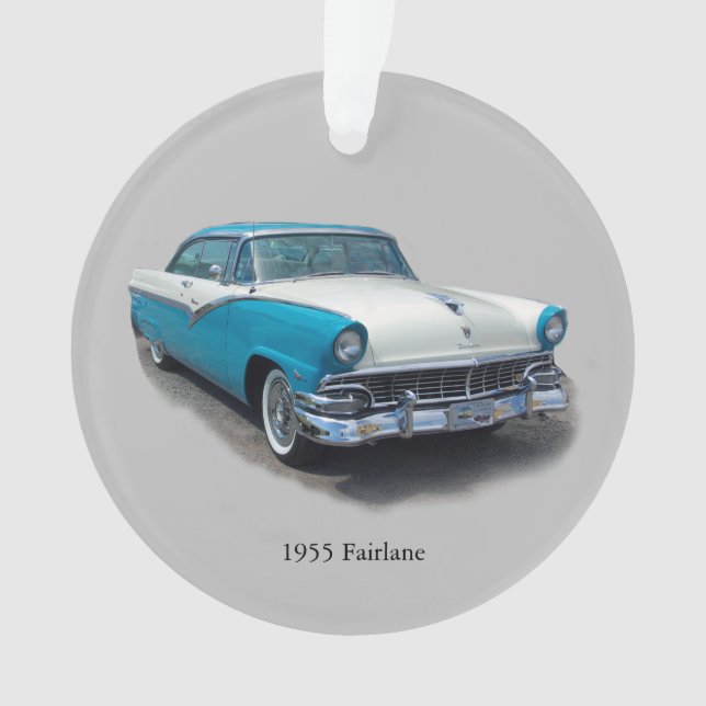 ornamento acrílico de 1955 (Frente)