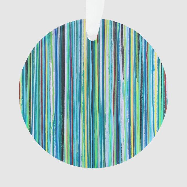 Ornamento acrílico de água baixa (Frente)