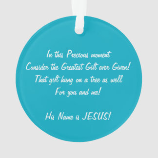 Ornamento acrílico de Life Wreath