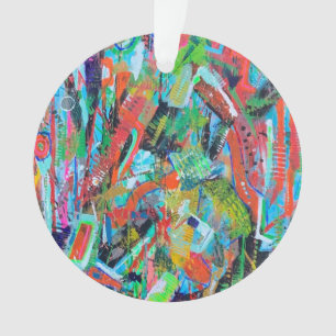 Ornamento acrílico do Piano Man