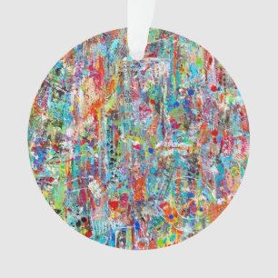 Ornamento acrílico do tempo do pai