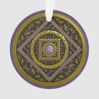 Ornamento Acrílico Mandala de Sagitário