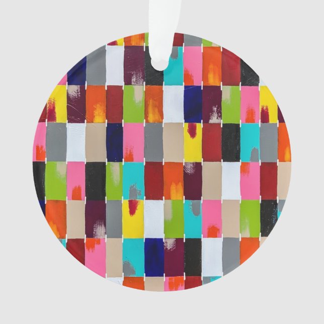 Ornamento Acrílico Moderno (Frente)