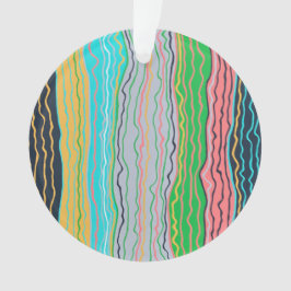 Ornamento acrílico moderno ao quadrado