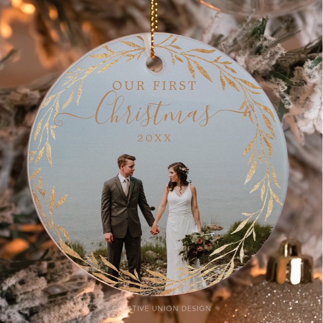 Ornamento Acrílico Nossas Primeiras Ornações de Natal - Dour (Criador carregado)