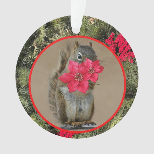 Ornamento acrílico, Ornamento em círculo acrílico (Frente)