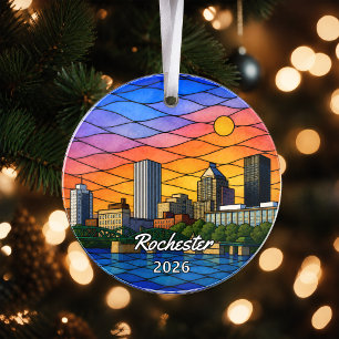 Ornamento Acrílico Personalizado de Rochester, Ne