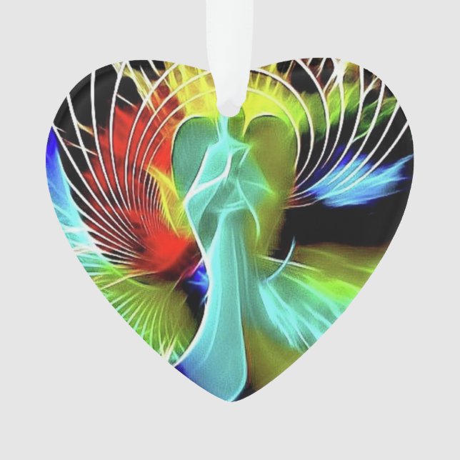 Ornamento Acritivo Anjo Contemporâneo (Frente)