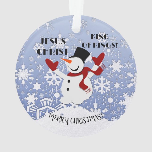 Ornamento Acritivo de Foto de Presente Especial (Verso)