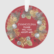 Adoção POR FAVOR ME ADOTE Bônus Mãe Natal
