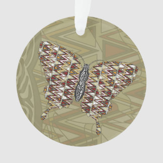 Ornamento Adorno de Acrílico African Swallowtail