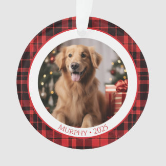 Ornamento Adorno de Natal para Amante de Cachorro com Foto 2