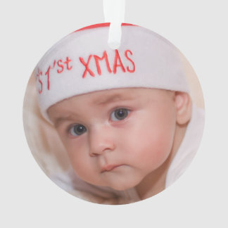Ornamento Adorno de Rena de Primeiro Natal Fofo para Meninos