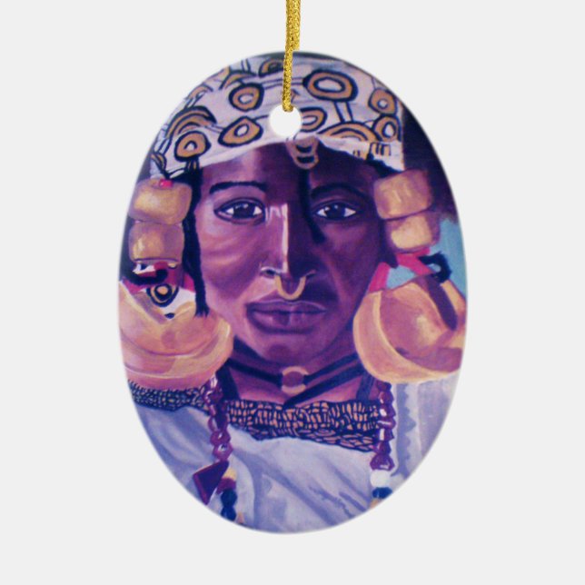 ornamento AFRICAN QUEEN (Frente)