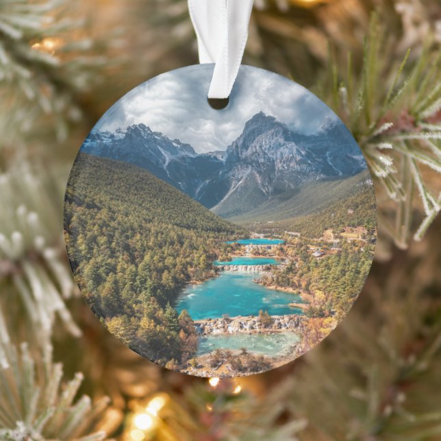 Ornamento Água | Lago Blue Moon, China (Árvore)