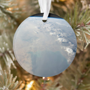 Ornamento Águas Azuis Tropicais Do Golfo Persa. 2