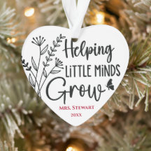 Ajudando as mentes pequenas a crescer Professores