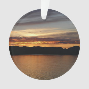 Ornamento Alaskan Sunset II Belo Alasca Fotografia