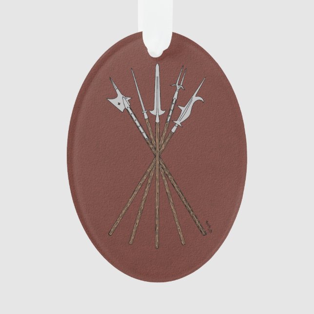 Ornamento Alguns Poléreis do Século 16 (Frente)