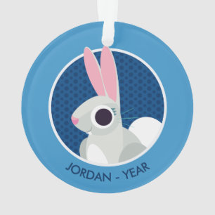 Ornamento Alice o coelho