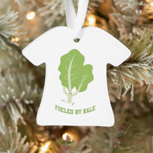 Ornamento Alimentado por Kale correndo couve