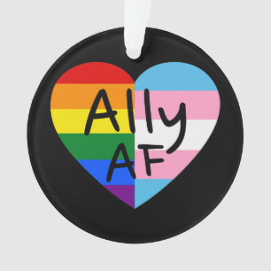 Ornamento Ally AF III - Orgulho da Fila Trans Gay de Sinaliz