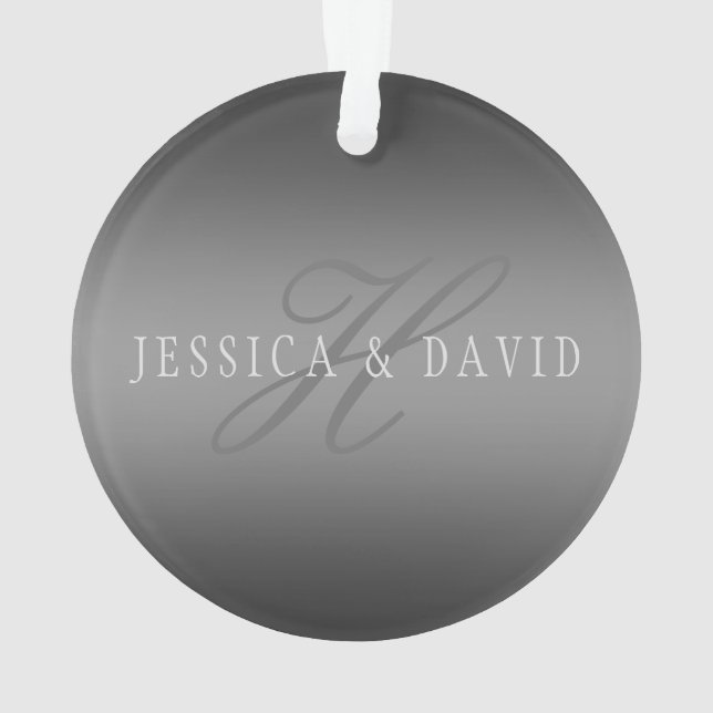 Ornamento Alterando Gradualmente Qualquer Nome(s) da Cinza G (Verso)