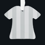 Ornamento Alterar faixas de Cinza para qualquer cor Clique e<br><div class="desc">Certifique-se de personalizar a cor para a parte frontal e traseira dos produtos com dois lados ou vários elementos. Altere facilmente a cor dessas faixas de design da cinza predefinida e sombreado branco para qualquer cor de sua escolha em uma etapa e veja o que você obtém. Basta clicar no...</div>