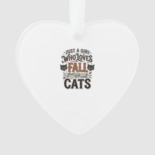 Ornamento Amante de Gato de Outono Camisa Vintage de Hallowe