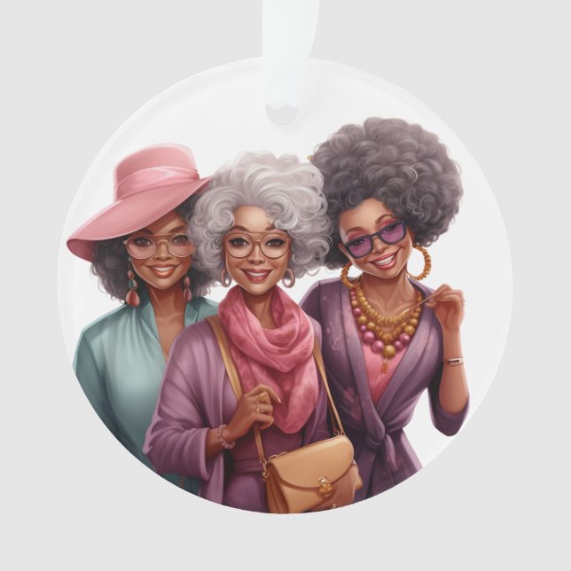 Ornamento Amigos para sempre (Frente)