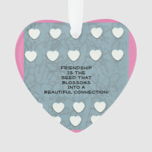 Ornamento Amizade É A Semente
