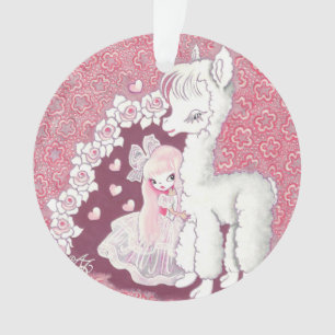 Ornamento Amor da alpaca