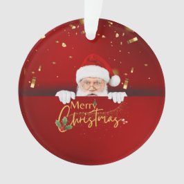 Ornamento Amor Papai Noel Feliz Natal