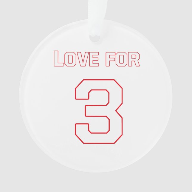 ORNAMENTO AMOR POR 3 (Frente)