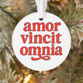 Ornamento Amor vincit omnia