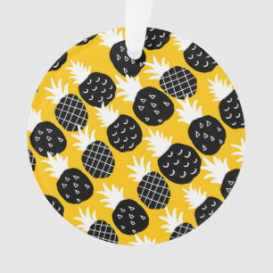 Ornamento Ananás preto