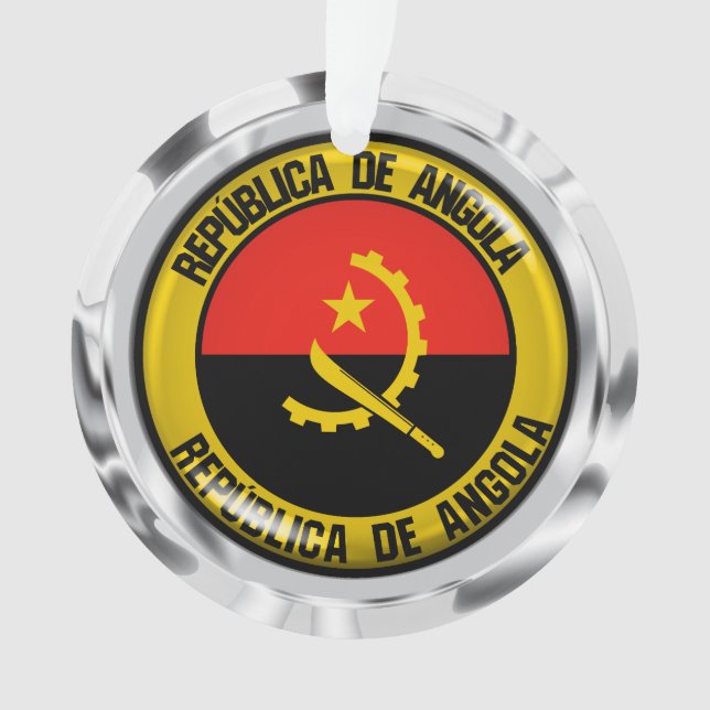 Ornamento Angola Round Emblem (Frente)