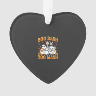 Ornamento Animais do Zoológico no Halloween Boo Bash Zoo Mas